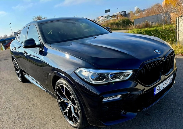 BMW X6 cena 330000 przebieg: 39000, rok produkcji 2020 z Częstochowa małe 172